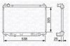 MAGNETI MARELLI 350213134200 Radiator, engine cooling